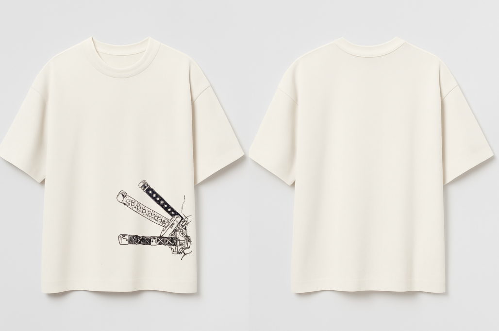 Samurai Spirit Oversized Tee ⚔