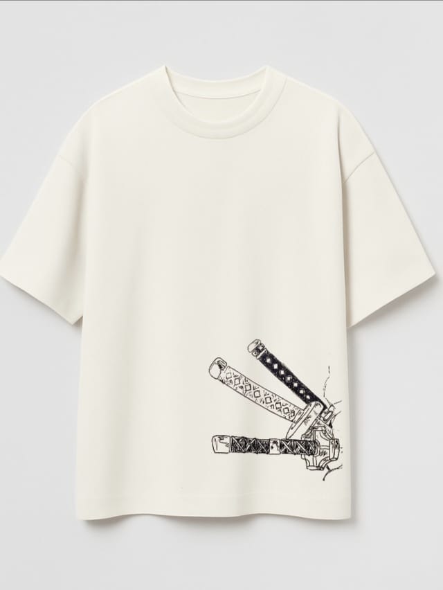 Samurai Spirit Oversized Tee ⚔